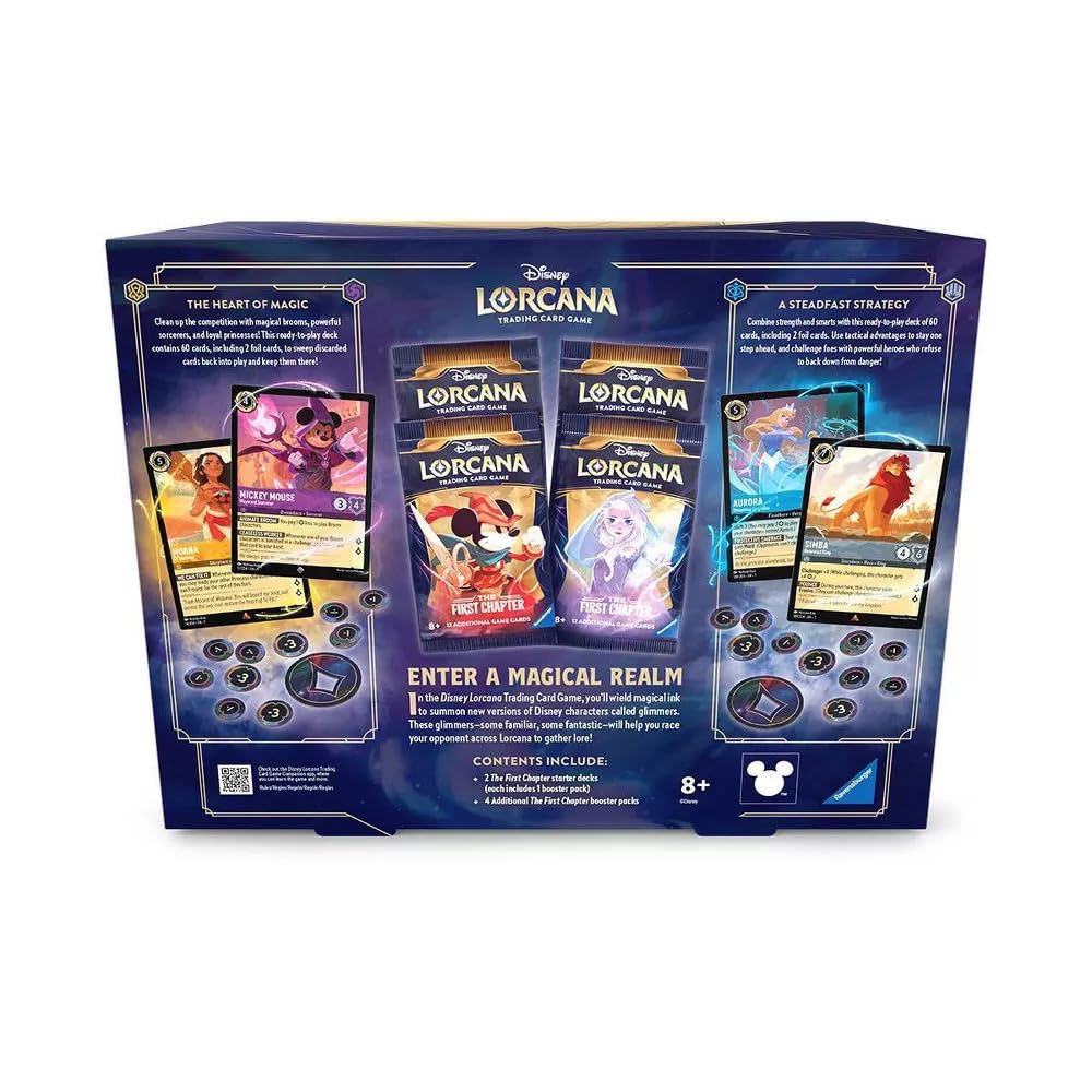 The First Chapter Starter Blister Bundle Gift Set for Lorcana TCG